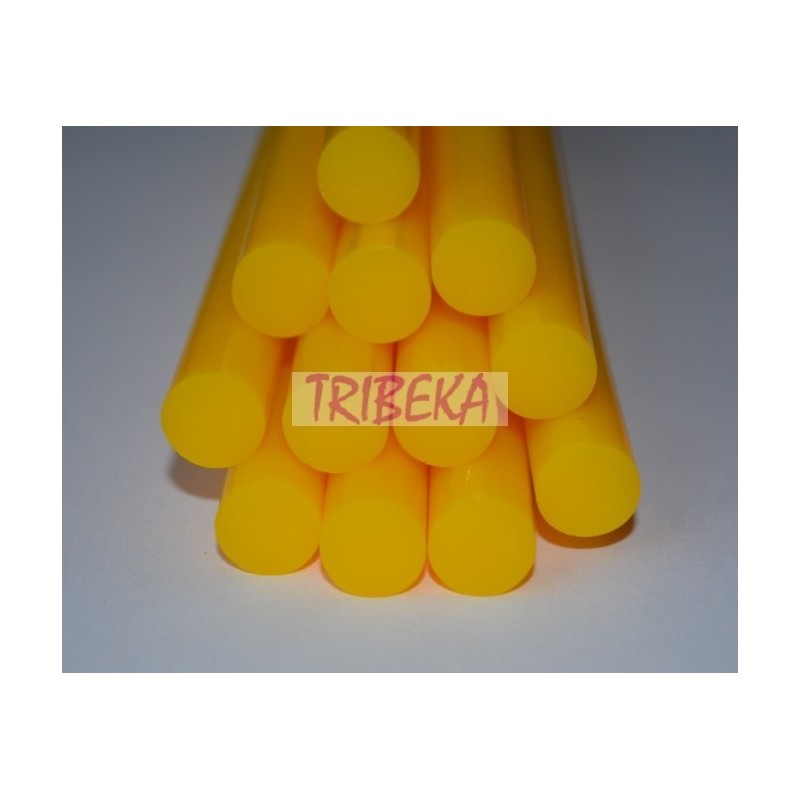 SILICON COLOR GLUE GUN - GALBEN