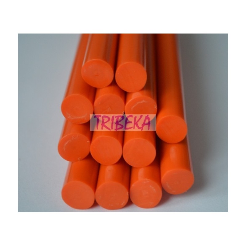 SILICON COLOR GLUE GUN - PORTOCALIU