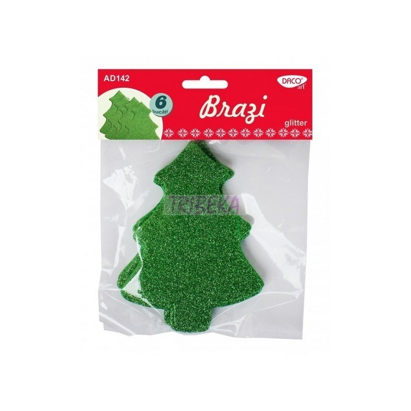 ACCESORII CRAFT - BRAZI SPUMA GLITTER DACO AD142