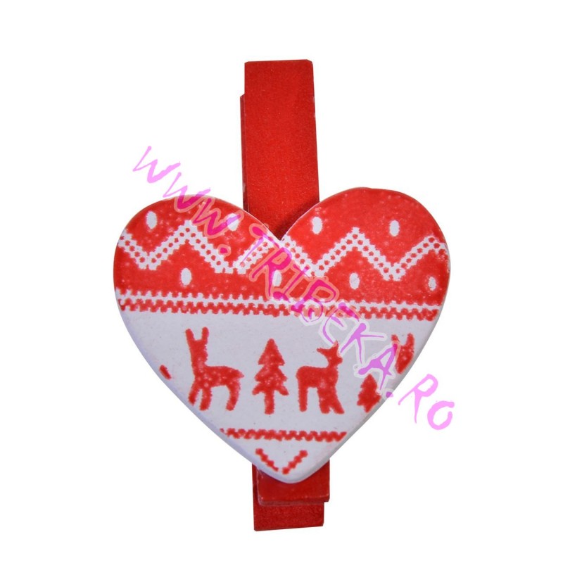 CARLIGE LEMN CU INIMIOARE PRINTATE MODEL TRADITIONAL - SET 6 CARLIGE LEMN CU INIMIOARE PRINTATE MODEL TRADITIONAL - SET 6