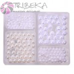 ACCESORII CRAFT - SET PERLE PLASTIC 4 MARIMI