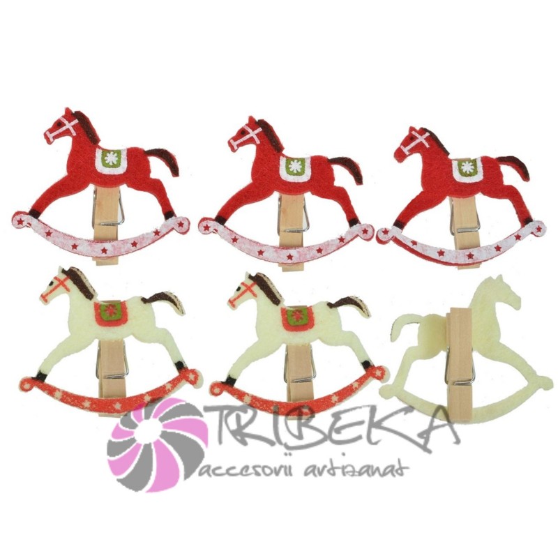 CARLIGE LEMN CU CALUTI 3D - SET 6 CARLIGE LEMN CU CALUTI 3D - SET 6