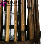 FELINAR LEMN CU PAHAR - 56x25 CM