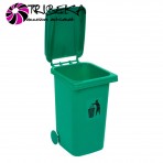 MINI TOMBERON GUNOI 6 LITRI / RECYCLE BIN - VERDE