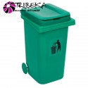 MINI TOMBERON GUNOI 6 LITRI / RECYCLE BIN - VERDE