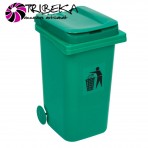 MINI TOMBERON GUNOI 6 LITRI / RECYCLE BIN - VERDE