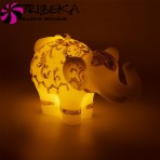 LUMANARE DECORATIVA DIN PLASTIC CU LED- ELEFANT 3D