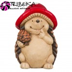 DECORATIUNE CERAMICA - ARICIUL CIUPERCUTA 18x16x30cm