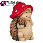 DECORATIUNE CERAMICA - ARICIUL CIUPERCUTA 18x16x30cm