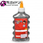 GLITTER GLUE ARGINTIU - 200ml GLITTER GLUE ARGINTIU - 200ml