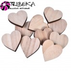 INIMI DECORATIVE DIN LEMN - SET 17buc