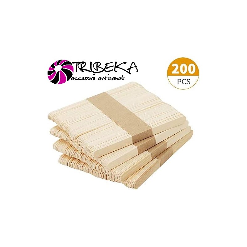 BETE LEMN BLANK MEDII 5,5cm - SET 200 BETE LEMN BLANK MEDII 5,5cm - SET 200