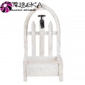 SUPORT GHIVECI DIN LEMN - CISMEA CU ROBINET 22x15x43cm