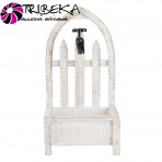 SUPORT GHIVECI DIN LEMN - CISMEA CU ROBINET 22x15x43cm