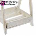SUPORT GHIVECI DIN LEMN CU 2 NIVELURI SI TABLA DE SCRIS 36x29x80cm
