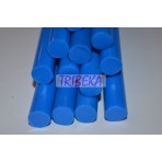 SILICON COLOR GLUE GUN - ALBASTRU