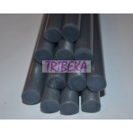 SILICON COLOR GLUE GUN  - ARGINTIU