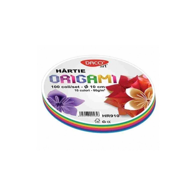 HARTIE ORIGAMI DACO HR910 - Rotund 10 cm